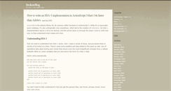 Desktop Screenshot of blog.brokenfunction.com